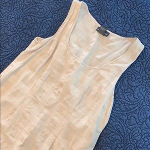 Banana Republic beige linen dress
